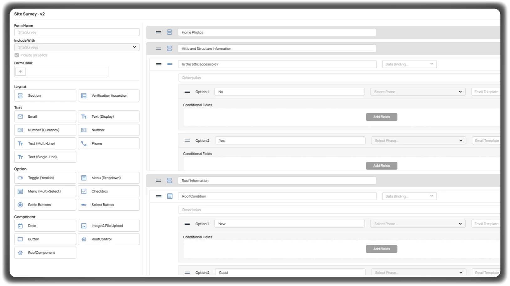 Flexible Form Creation & Customization