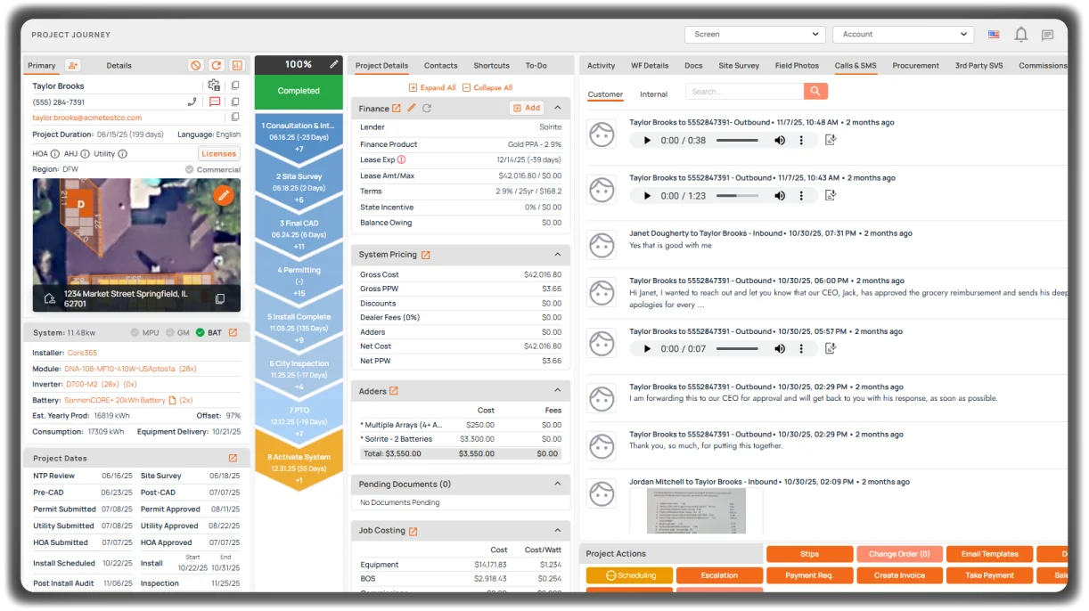 Centralized Communications Hub