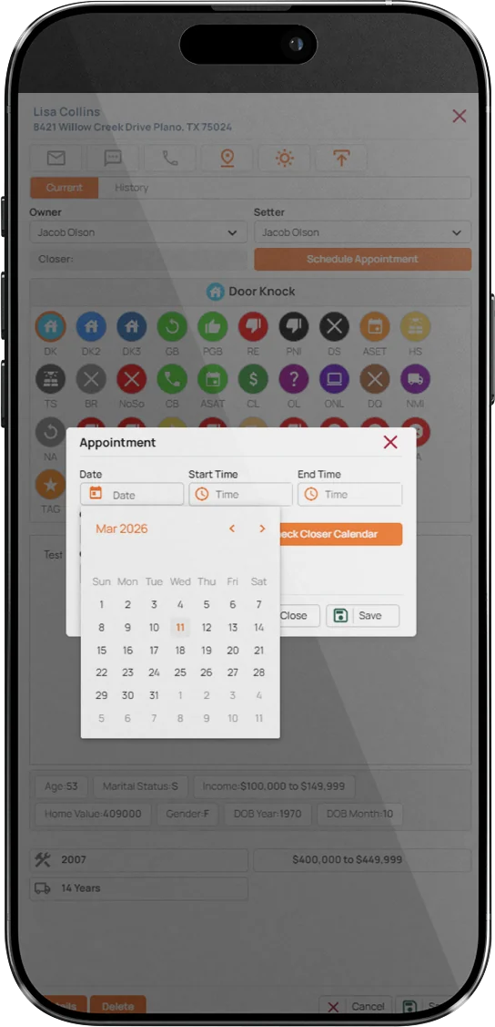 Instant Scheduling & Sales Momentum